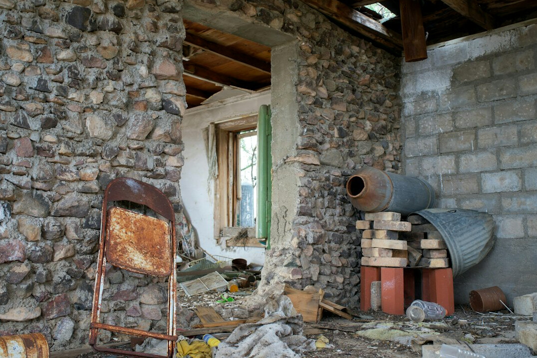 haunted house interior